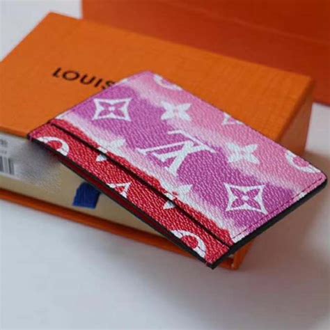 louis vuitton escale card holder|Louis Vuitton card holder.